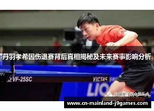 丹羽孝希因伤退赛背后真相揭秘及未来赛事影响分析 丹羽孝希因伤退赛背后真相揭秘及未来赛事影响分析