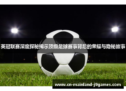 英冠联赛深度探秘揭示顶级足球赛事背后的荣耀与隐秘故事